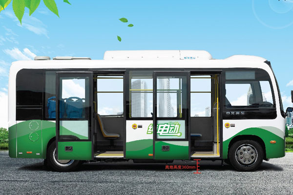 申龍SLK6663純電動微循環城市客車