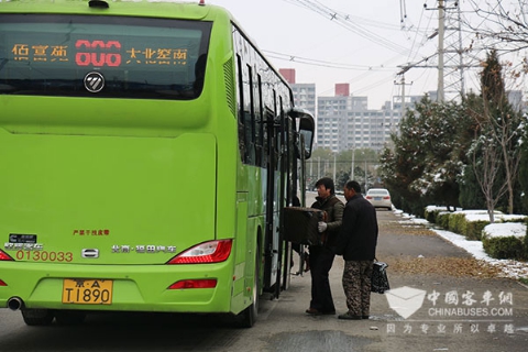 八方達公司搭載康明斯歐VI發動機的公交車已上路運營