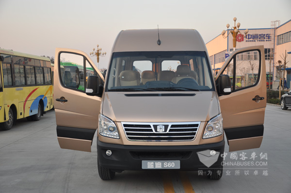 中通LCK 6609EV(S60藍(lán)迪)純電動(dòng)客車(chē)