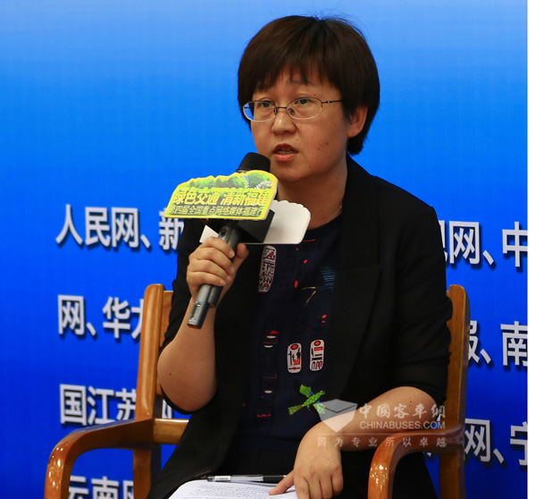 廈門公交集團有限公司副總經理高雁接受采訪