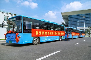 首條公交班線通車！開沃純電動客車助力南京機場開啟綠色公交新時代