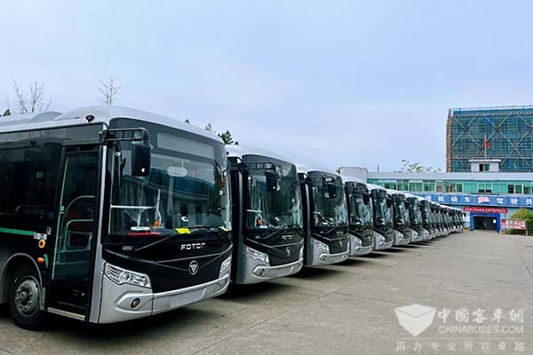 福田歐輝客車(chē) 純電動(dòng)客車(chē) 景德鎮(zhèn)公交