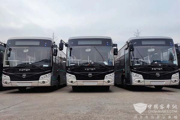 福田歐輝客車(chē) 純電動(dòng)客車(chē) 景德鎮(zhèn)公交