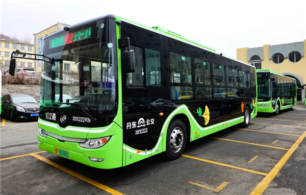 123臺新能源客車上線 丹東公交攜手黃海客車譜寫綠色出行新篇章