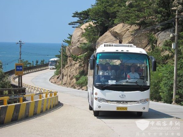 蘇州金龍 海格客車 高端智能 旅游客車 青島嶗山