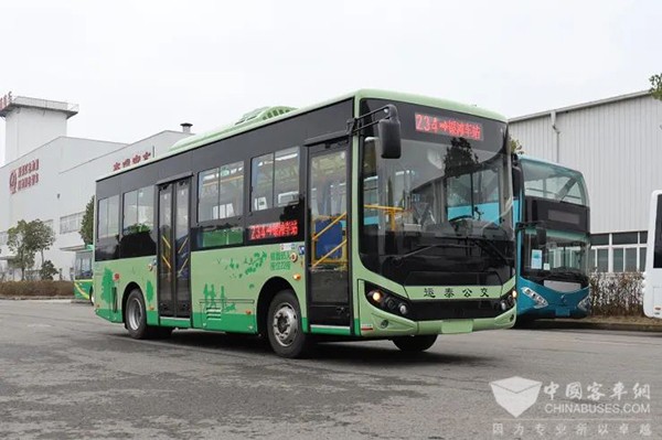 奇瑞萬達客車 繁昌區 運通公交 純電公交