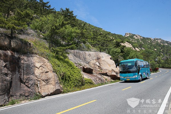 蘇州金龍 海格客車青島嶗山 中國旅行社總社