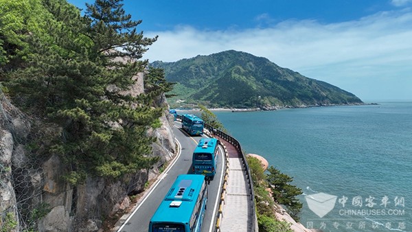 蘇州金龍 海格客車青島嶗山 中國旅行社總社