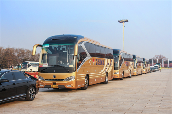 圓滿完成嚴苛用車標準 金旅客車連續27年零故障服務兩會
