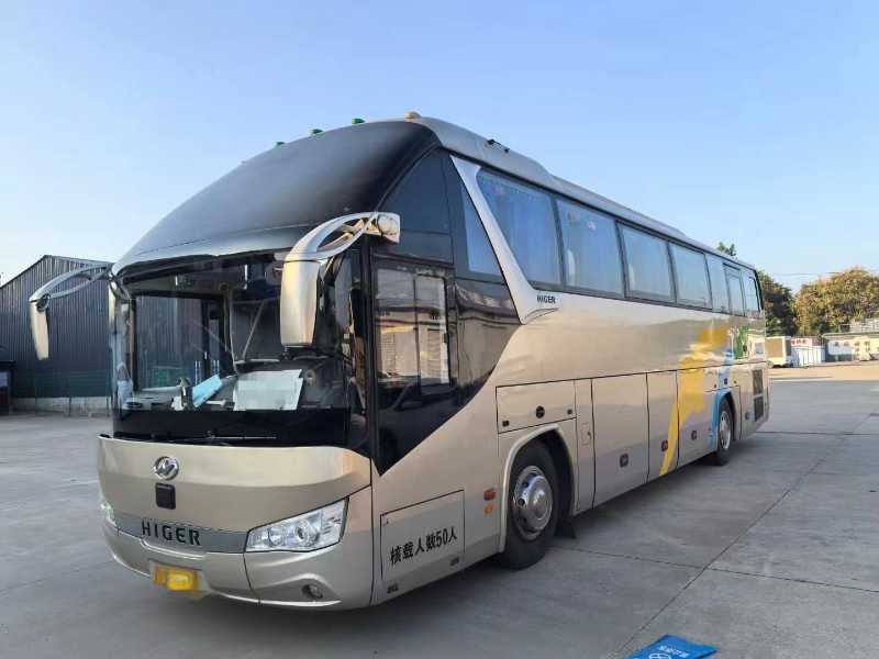 2018年12月上牌兩臺國五海格6122氣囊中門營運車