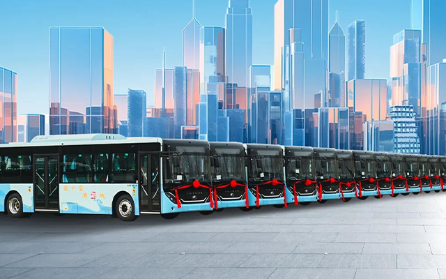 96輛宇光E10純電公交交付內(nèi)江 助力公交拓展運營新邊界