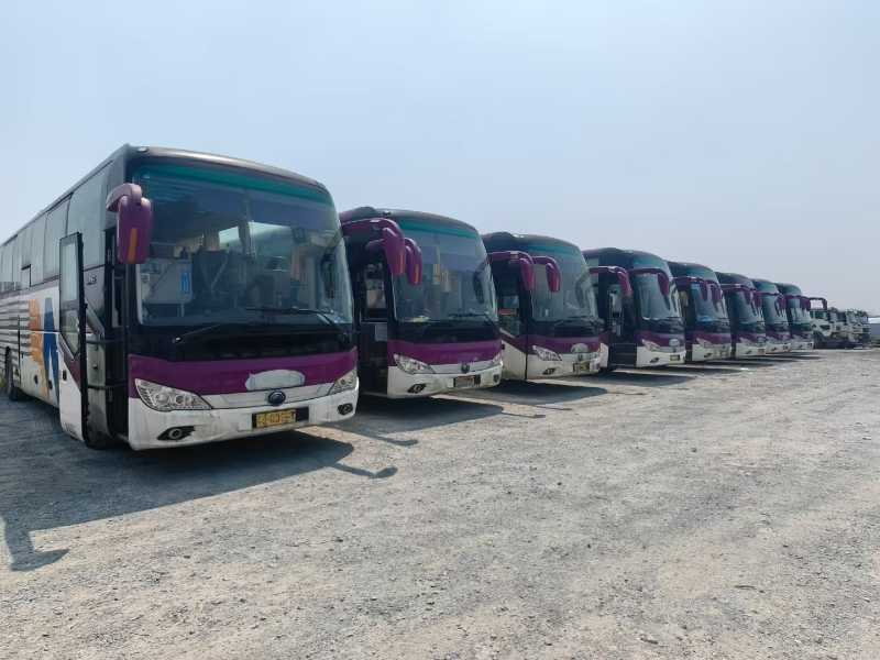 2019年底上牌多臺(tái)50座高配國(guó)五宇通6120原版原漆客車