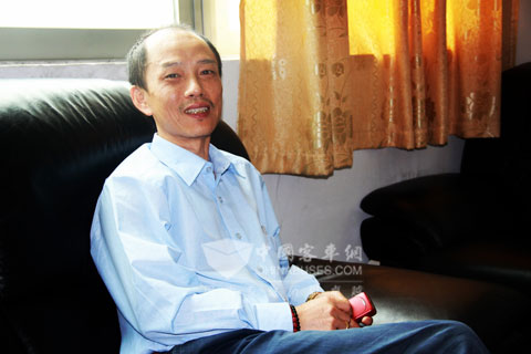 江門汽運集團新會總站站長曾偉強