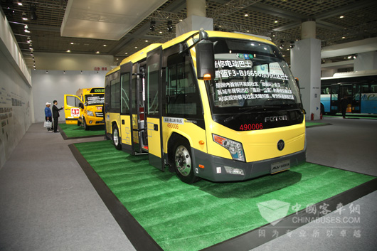 智藍F3-BJ6650社區(qū)迷你電動巴士