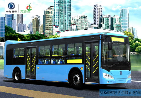申龍SLK6119純電動(dòng)城市公交客車