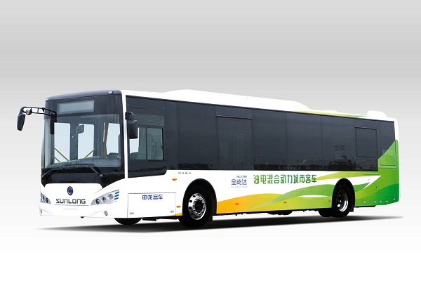 申龍SLK6129ULD5HEVZ公交車（柴油/電混動(dòng)國五10-45座）