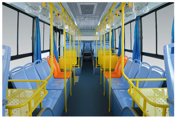五龍F(tuán)DE6100PBABEV12低入口公交車（純電動17-37座）